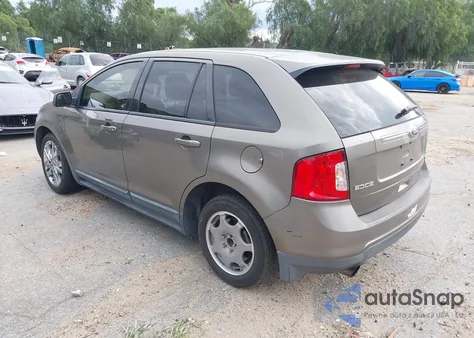 2013 Ford Edge Sel z USA, uszkodzony, nr VIN 2FMDK3J97DBA01396